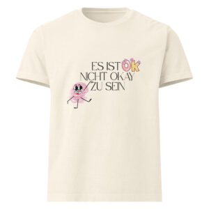 Oversized-Unisex-T-Shirt - 100 % Baumwolle